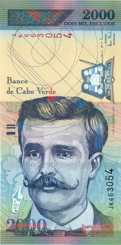 Cape Verde P66 2.000 Escudos 1999 UNC