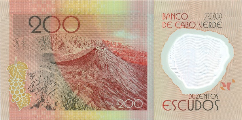 Cape Verde P71r REPLACEMENT 200 Escudos 2014 UNC