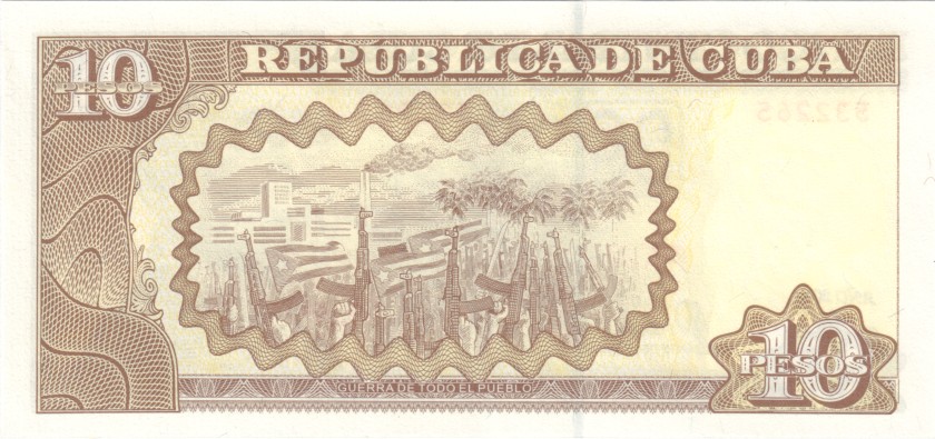 Cuba P117k 10 Pesos 2009 UNC