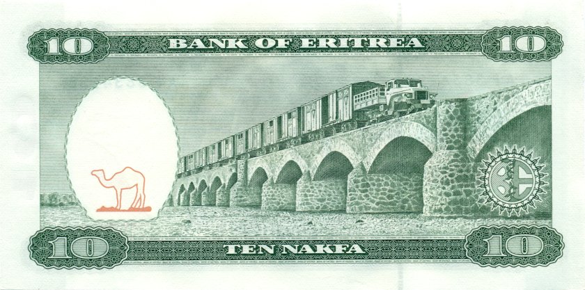 Eritrea P3 10 Nakfa 1997 UNC