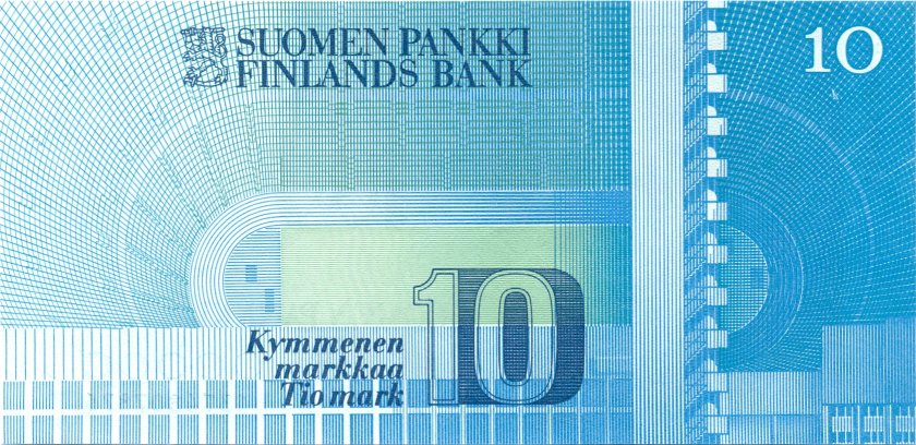 Finland P113a(41) 10 Mark 1986 UNC