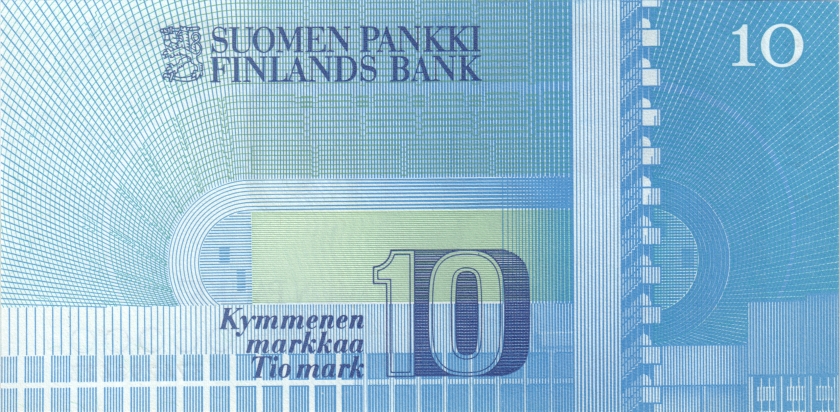 Finland P113a(22) 10 Mark 1986 UNC