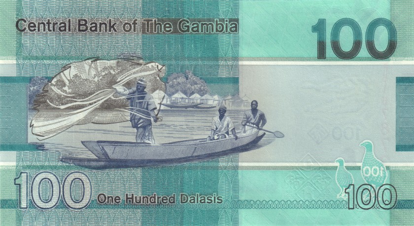 Gambia P-W37-42 5, 10, 20, 50, 100, 200 Dalasis 6 banknotes 2023 UNC