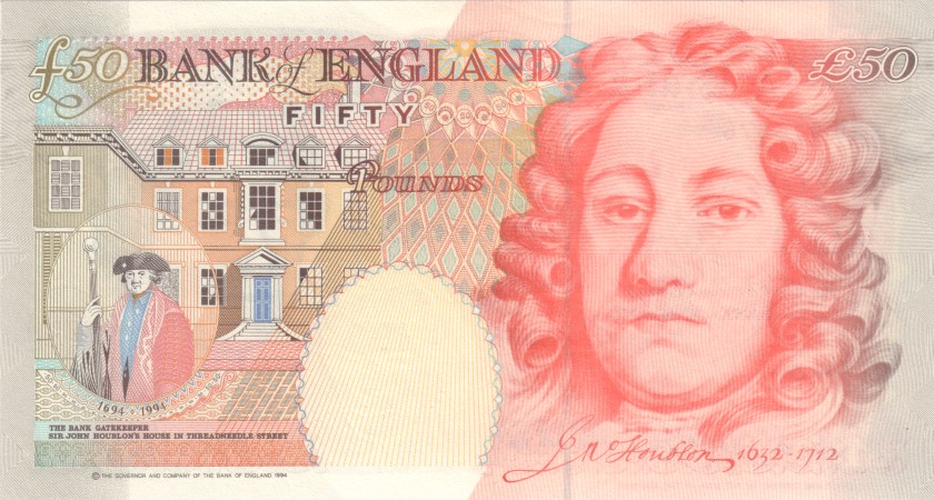 Great Britain P388c 50 Pounds 1994 UNC