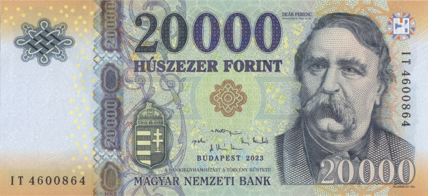 Hungary P207g 20.000 Forint 2023 UNC