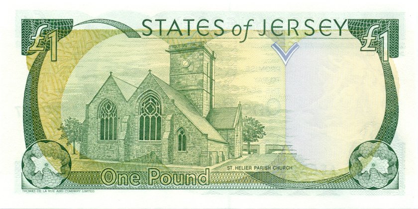 Jersey P26b 1 Pound 2000 UNC