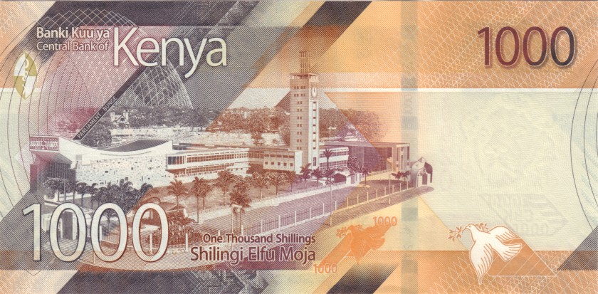 Kenya P-W56 1.000 Shillings 2024 UNC