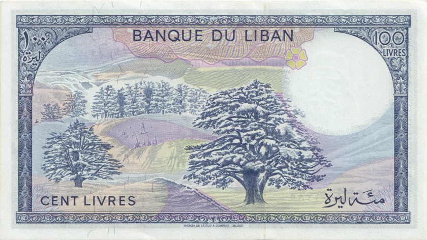 Lebanon P66c 100 Lebanese pounds (Livres) 1983 UNC-