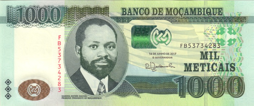 Mozambique P154b 1.000 Meticais 2017 UNC