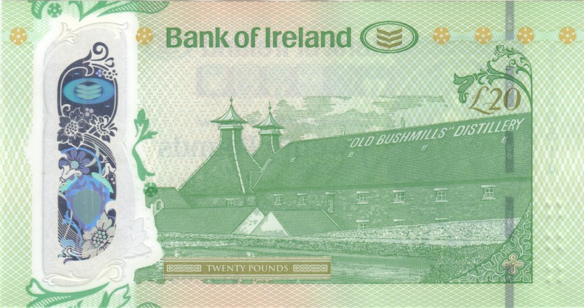 Northern Ireland P-W92 20 Pounds Sterling Bank of Ireland 2017 UNC