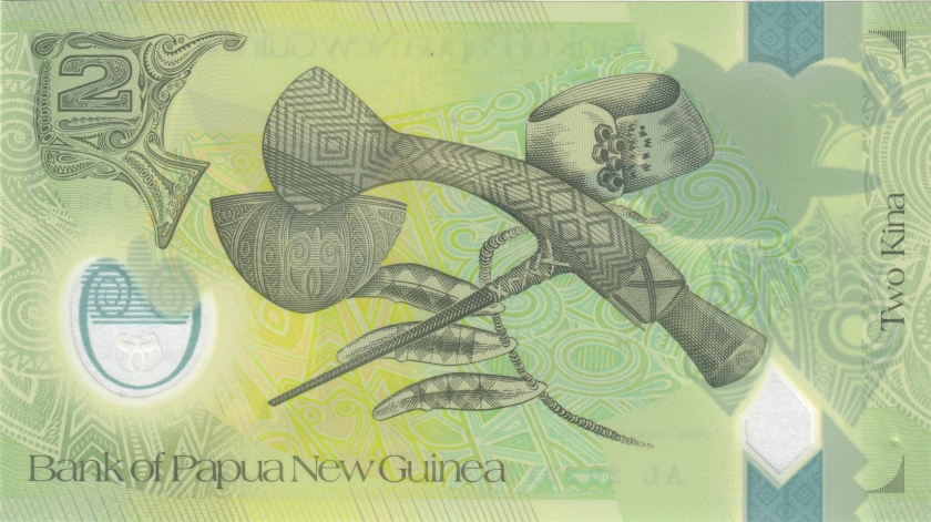 Papua New Guinea P-W50 2 Kina 2020 UNC