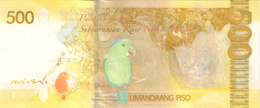 Philippines P210d 500 Philippines Pesos 2020 UNC