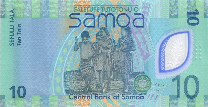 Samoa P-W48 10 Tala 2023 UNC