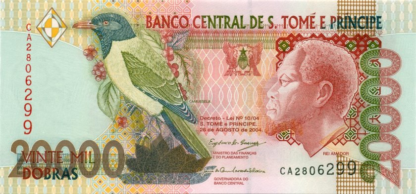 Sao Tome and Principe P67c 20.000 Dobras 2004 UNC