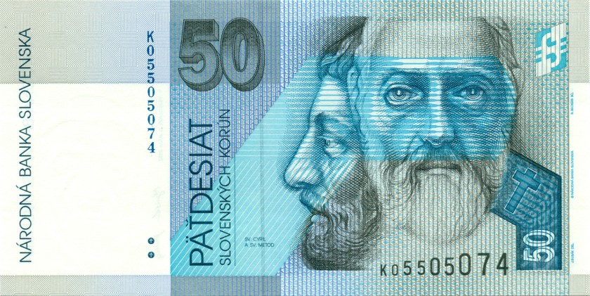 Slovakia P21d 50 Slovak Korunas 2002 UNC