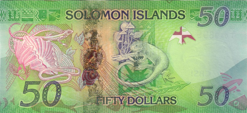 Solomon Islands P35(2) REPLACEMENT 50 Dollars 2017 UNC