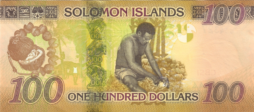 Solomon Islands P36(3)r REPLACEMENT 100 Dollars 2015 UNC