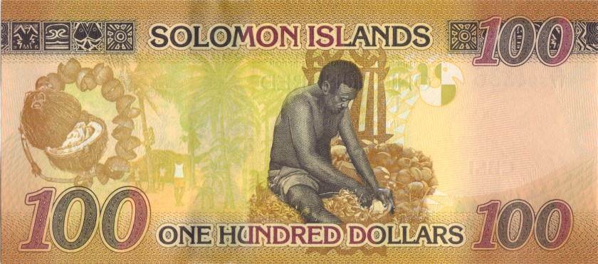 Solomon Islands P36(4) 100 Dollars 2023 UNC