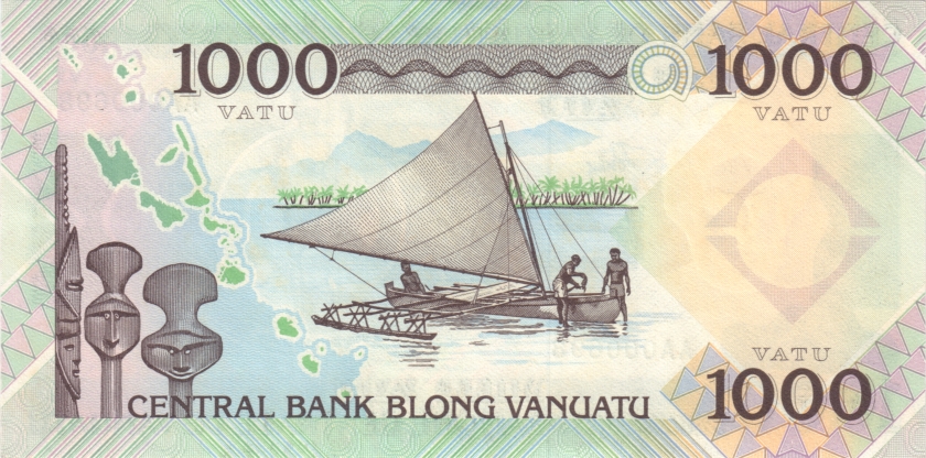 Vanuatu P3 AA00069X 1.000 Vatu 1982 UNC