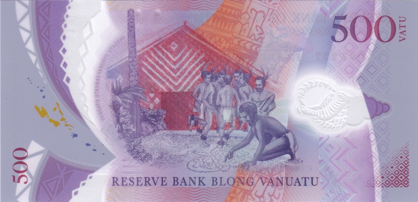 Vanuatu P18 500 Vatu 2017 UNC