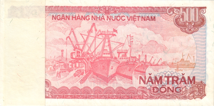 Vietnam P101a 500 Dong Bundle 100 pcs 1988 UNC