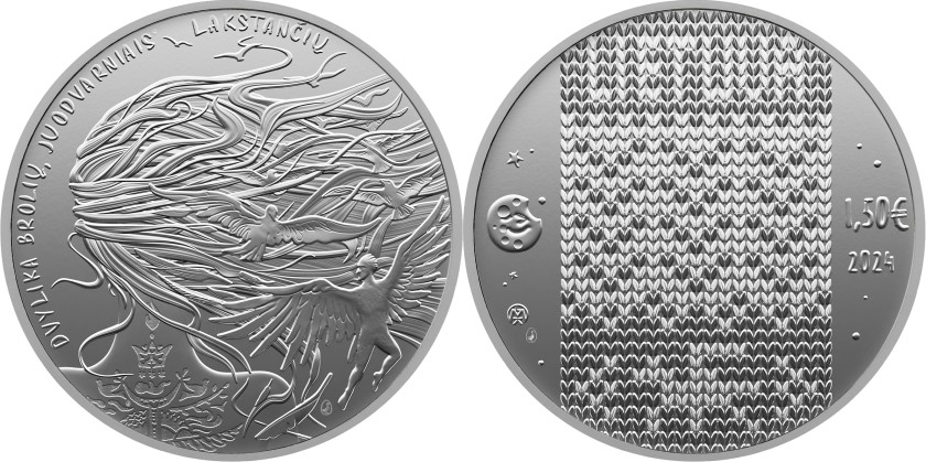 Lithuania 2024 The Twelve Brothers, Twelve Black Ravens CuNi