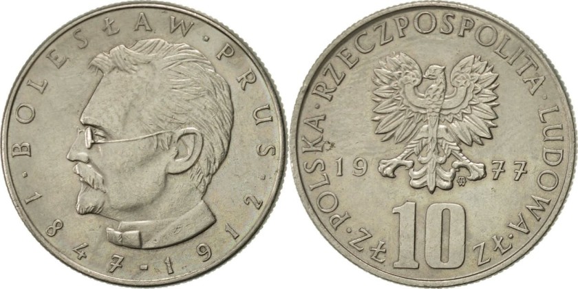 Poland 1977 Y# 73 10 Zlotych