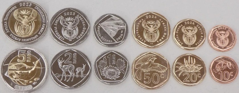 South Africa 2023-2024 6 coins UNC