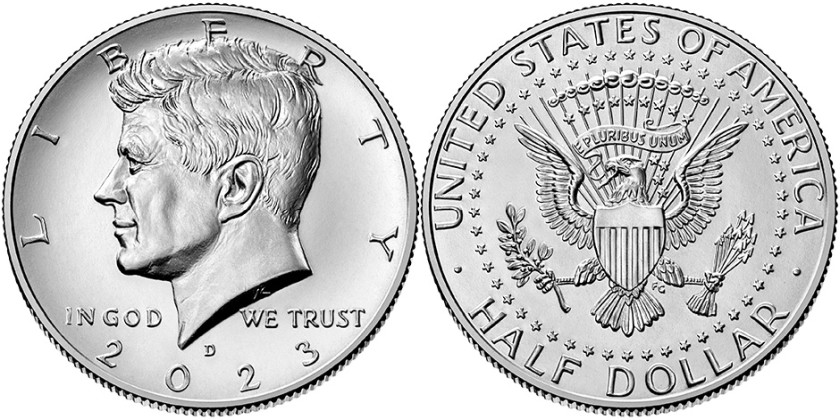 United States 2023 Half Dollar D UNC