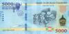 Burundi P53 5.000 Francs / Amafranga 2018 UNC