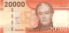 Chile P165k 20.000 Pesos 2020 UNC