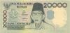 Indonesia P138a 20.000 Rupiah 1998 UNC