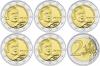 Germany 2018 2 Euro 100th birthday of Helmut Schmidt ADFGJ 5 coins UNC