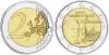 Luxembourg 2012 2 Euro Grand Duke Henri and Grand Duke Guillaume IV UNC