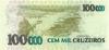 Brazil P235d 100.000 Cruzeiros 1993 UNC