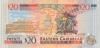 Eastern Caribbean States P39d 20 Dollars 2000 UNC