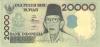 Indonesia P138f 20.000 Rupiah 1998/2003 UNC