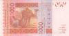 West African States Ivory Coast P115Al 1.000 Francs 2012 UNC