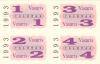 Lithuania PNL 1992 - 1993 Food Coupons 13 banknotes UNC