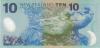 New Zealand P186a 10 Dollars 2002 UNC