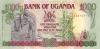 Uganda P34a 1.000 Shillings 1991 UNC